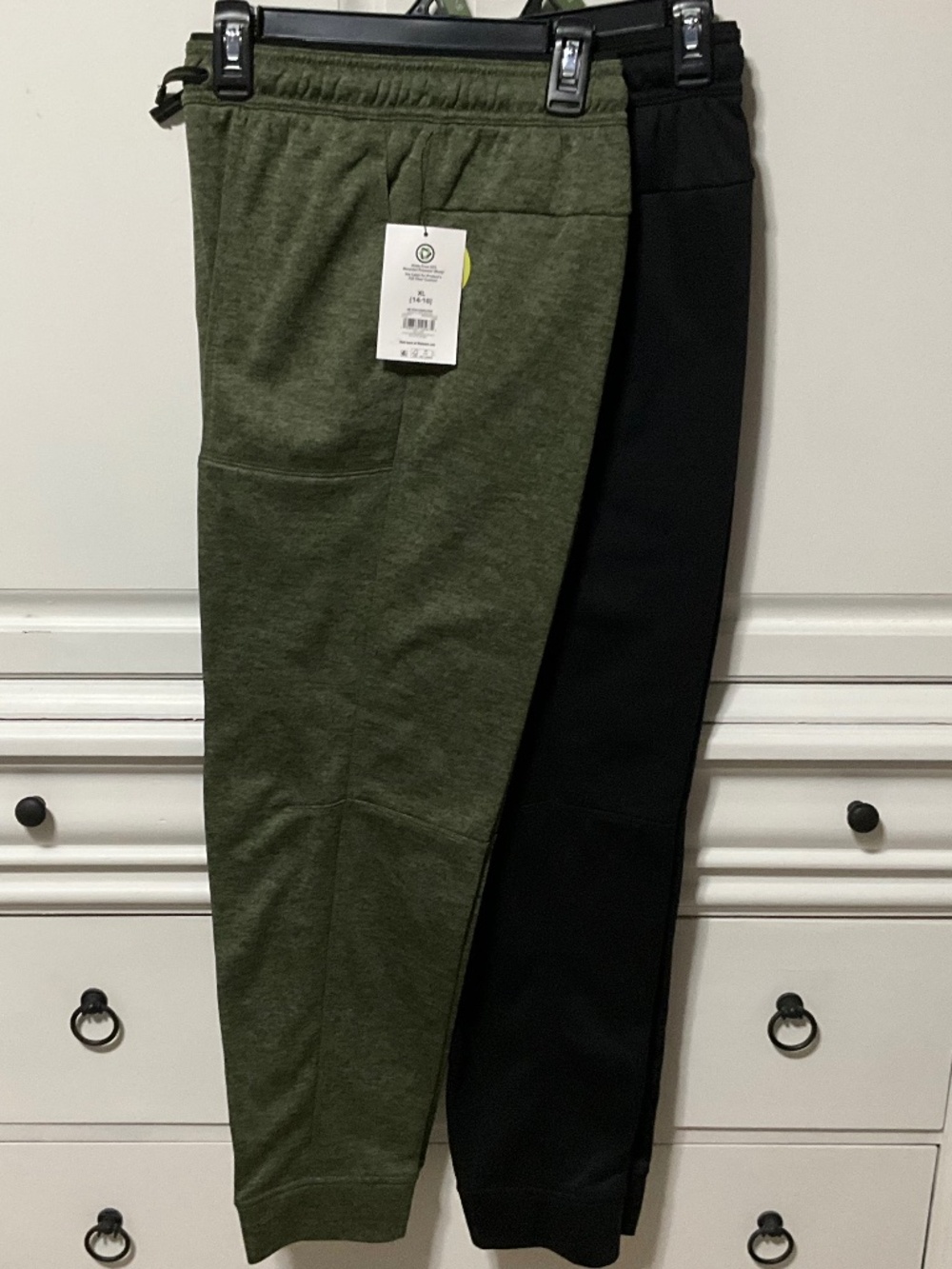 2 pr NWT and DriWorks boys XL 14/16 moisture wicking fleece pants